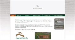 Desktop Screenshot of cedar-roofing.com